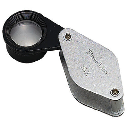 Metal Holder Loupe Three lens type 16X  7025  I.L.K