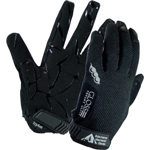 Mechanic Gloves  718 ｴﾀﾞﾏﾒﾒｶﾆｯｸｸﾞﾛｰﾌﾞ ﾏｼﾞｯｸ ﾌﾞﾗｯｸ LL  TryAnt