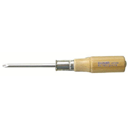 Wooden Handle Screwdriver  (Penetration Type)  750-1-75  ANEX