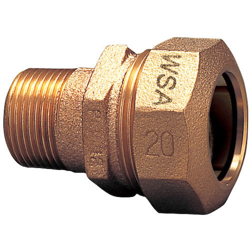 PE Fittings S Type Socket With Male Screw 13  762001-13-Y  MAEZAWA KYUSO INDUSTRIES