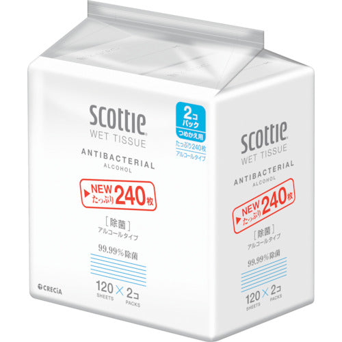 Scottie Alcoholic Wet Tissue  77019  Crecia