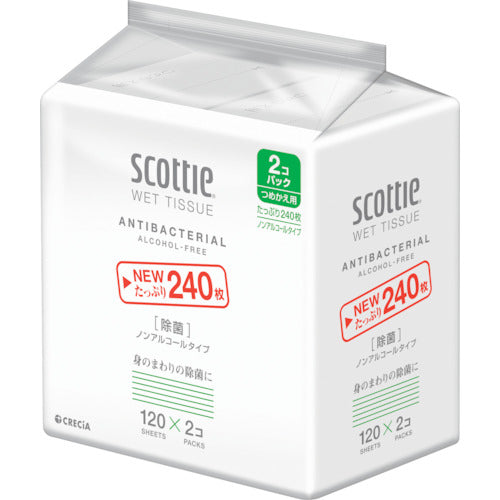 Scottie Nonalcoholic Wet Tissue  77026  Crecia