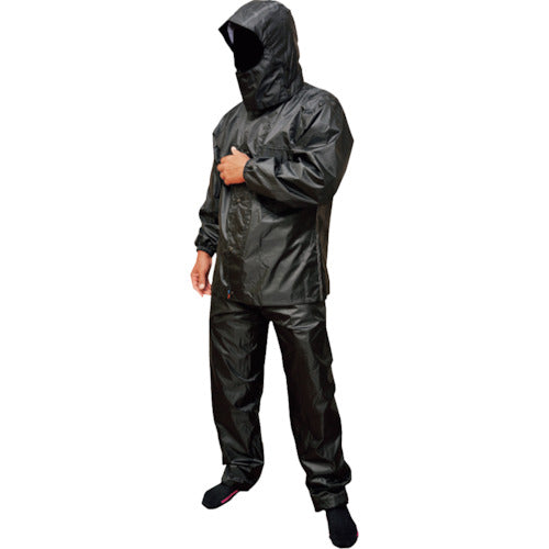 New Value Rain Suit  7705-BK-3L  TOKEMI