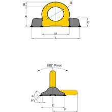 Load image into Gallery viewer, Weld-on Lifting Ring  8-082-04  YOKE
