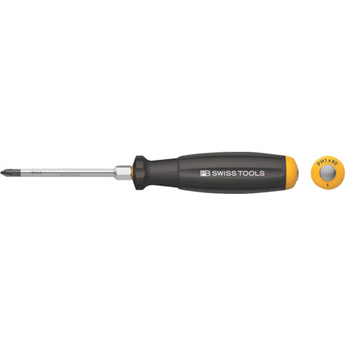 Screwdriver for Slotted Screw Ne-piece Blade and Hexagon Portion  8193DN-1  PB SWISS TOOLS