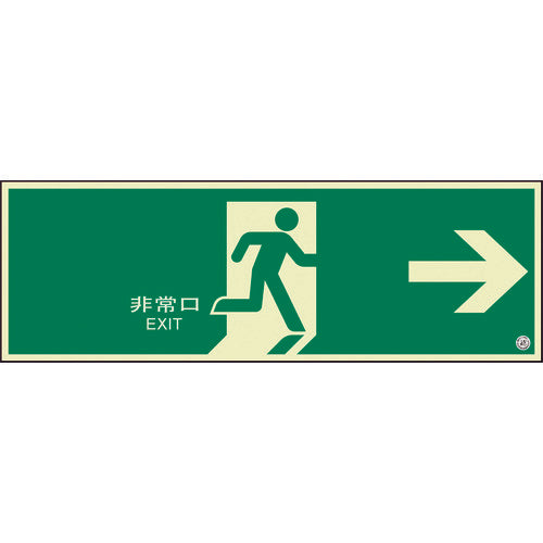 Emergency Exit Guidance Sign Passageway  824-02B  UNIT