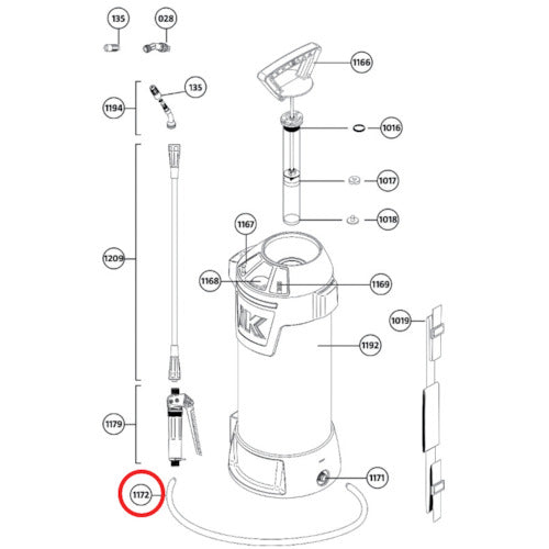 Replacement parts for METAL and INOX/SST  83272835  IK