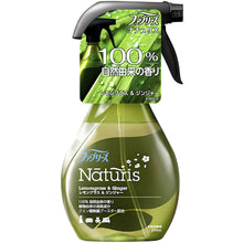 Load image into Gallery viewer, P&amp;G Fabreeze Naturis Deodorant Spray for Cloth, Lemongrass &amp; Ginger, 370mL, main body  356363  P and G
