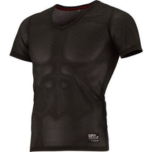 Load image into Gallery viewer, Crater Mesh Vneck Shirt  8823-91-LL  KAJIMEIKU
