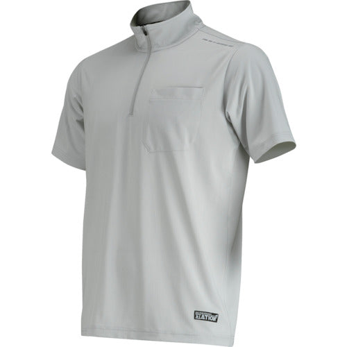 New Shadedryner Short Sleeves ZipUp Shirt  8845-72-3L  KAJIMEIKU