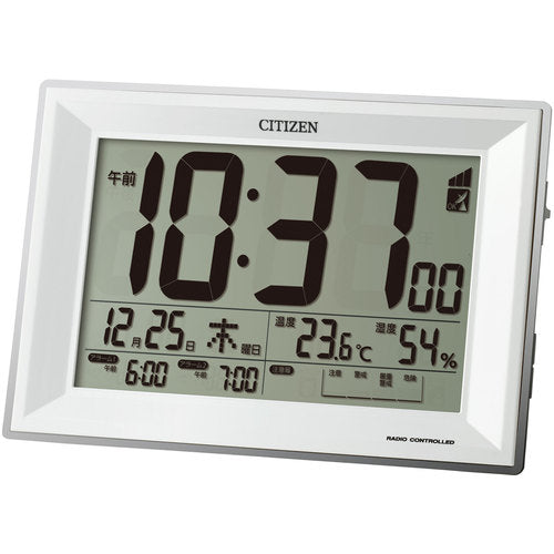 Radio Controlled Alarm Clock  8RZ151-003  CITIZEN