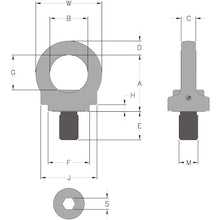 Load image into Gallery viewer, Stainless Steel Eye Point  8-S291-005  YOKE
