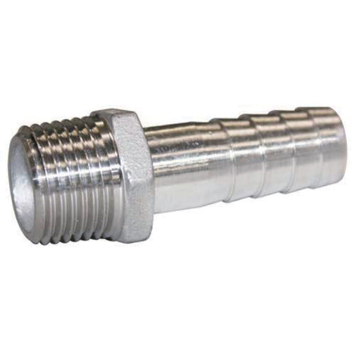 Stainless hose nipple  8 SUS-HN  TBC