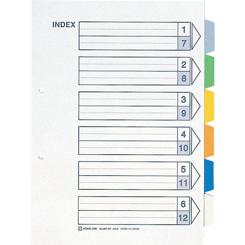 Colar index  907-6Y  KING JIM