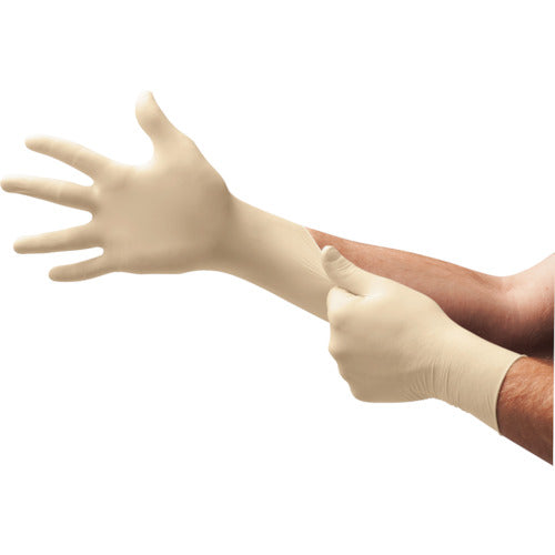 Natural Latex Rubber Gloves Accutech 91-225  91-225-7.0  Ansell