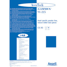 Load image into Gallery viewer, Natural Latex Rubber Gloves Accutech 91-225  91-225-7.0  Ansell
