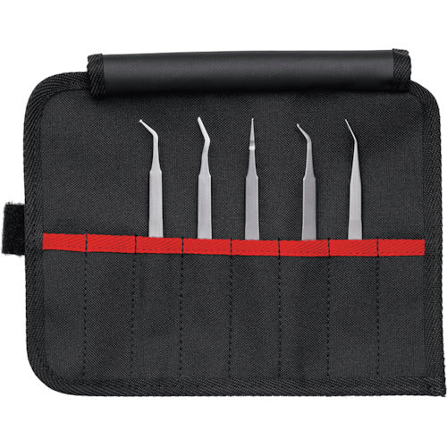 SMD Precision Tweezers Set, 5 pcs  9200-03  KNIPEX