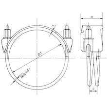 Load image into Gallery viewer, Suction Hose Band  92371-050LA  TOTAKU INDUSTRIES
