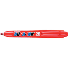 Load image into Gallery viewer, DURA-INK 20 RETRACTABLE PERMANENT MARKER RED  96576  Markal
