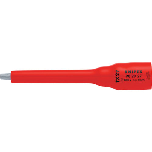 Insulated TORX[[RD]] Socket  9829-27  KNIPEX