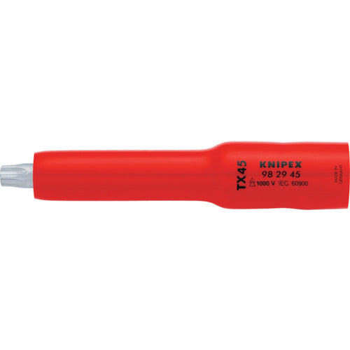 Insulated TORX[[RD]] Socket  9829-45  KNIPEX