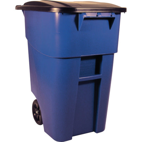 BRUTE Rollout Containers  9W27BLUE  Rubbermaid