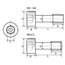 Load image into Gallery viewer, Hexagon Socket Head Cap Screw  A002J0500080025000  SUNCO
