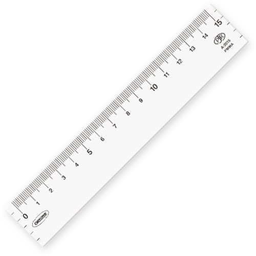 Methacrylic straight ruler  A-2015  kyoei plastic