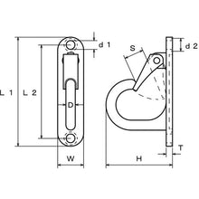 Load image into Gallery viewer, Stainless Steel Lov Hook  A-2673  MIZUMOTO
