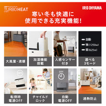 Load image into Gallery viewer, Steam Ceramic Heater  ACHHM12A-H(296312)  IRIS
