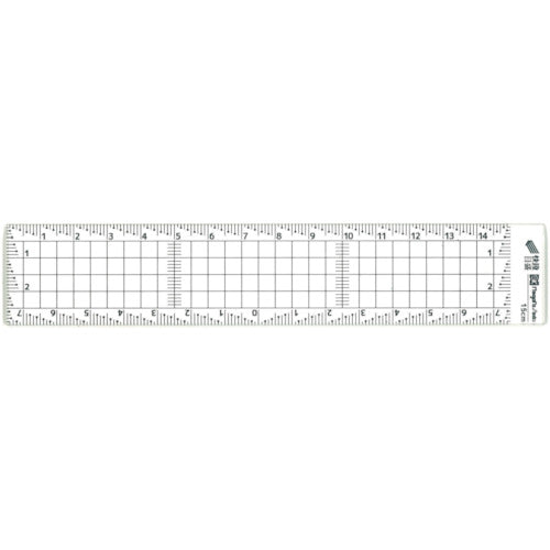 Acrylic Grid Ruler 15cm KAIDAN  AGS-15KD  SK