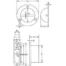 Load image into Gallery viewer, Stainless Steel Built In Wall Chain Hook  AH-2  MIZUMOTO
