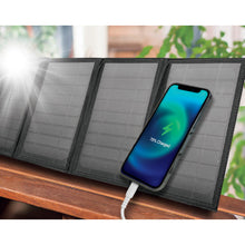 Load image into Gallery viewer, Portable Solar Charger 14w  AJ-NSOLAR14W BK  air-j
