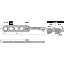 Load image into Gallery viewer, Offset Adapter Long Type  AOA-30L  ANEX
