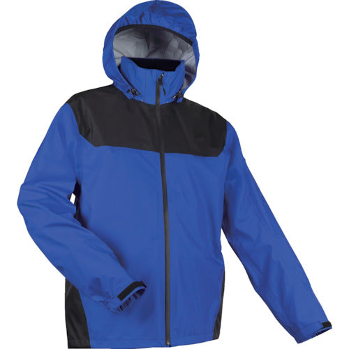 AP1900 Full harness compatible rain jacket  AP1900 BLUE 3L  MAEGAKI