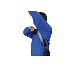 Load image into Gallery viewer, AP1900 Full harness compatible rain jacket  AP1900 BLUE 3L  MAEGAKI
