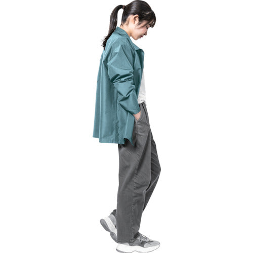 KIDORANAI Rainwear Set up  AS-4700-ﾌﾞﾙｰｸﾞﾚｰ-L  MAKKU