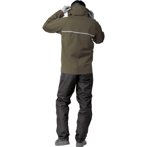 KIDORANAI Rainwear Set up  AS-6700-ｶｰｷ-4L  MAKKU