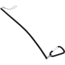 Load image into Gallery viewer, Carabiner Spiral Strap Regular Type  ASR-10BK  air-j
