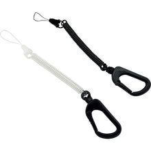 Load image into Gallery viewer, Carabiner Spiral Strap   ASS-16BK  air-j
