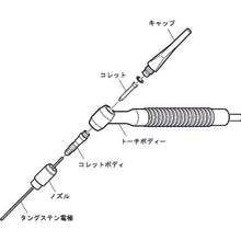 Load image into Gallery viewer, TIG Welding Torch &amp; Torch Parts for replacement  AW-26-8  DAIHEN
