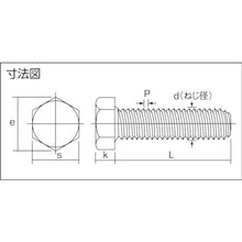 Load image into Gallery viewer, Unichrome Hexagon Head Bolt  B022-11450  TRUSCO
