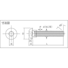Load image into Gallery viewer, Hexagon Socket Button Head Bolt  B074-0616  TRUSCO
