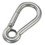 Load image into Gallery viewer, Spring Hook w/ grommet  B-090  MIZUMOTO
