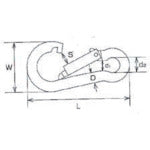 Load image into Gallery viewer, Spring Hook  B-099  MIZUMOTO
