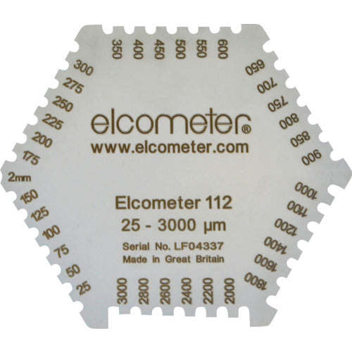 Hexagonal Wet Film Combs  B112----1B  elcometer