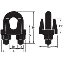 Load image into Gallery viewer, stainless wire clip  B-1801  Nissa Chain
