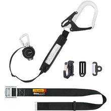 Load image into Gallery viewer, lanyard KR150FA steel belt set Msize  B1SMKR-L4BK  Tajima
