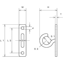 Load image into Gallery viewer, Plate Hook Twist  B-2928  MIZUMOTO
