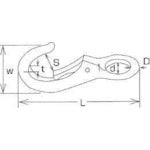 Load image into Gallery viewer, Stainless Steel Rigid Eye Snap  B-2  MIZUMOTO
